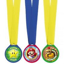 Mini Medallas de Super Mario