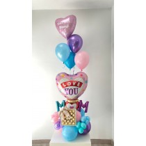Ramo globos MOM día de la madre bombones Ferrero