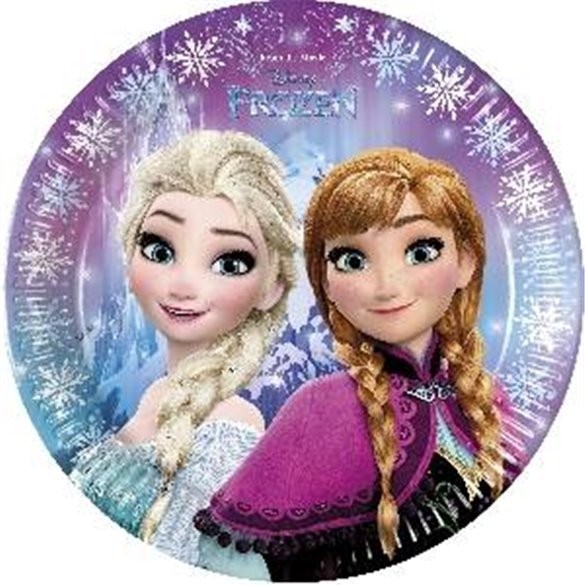 Platos Frozen Northern Lights de 23cm