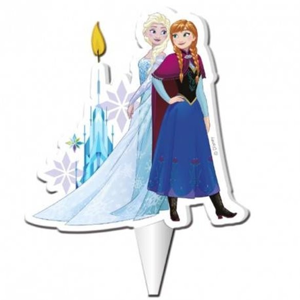 Candle Frozen Elsa and Anna