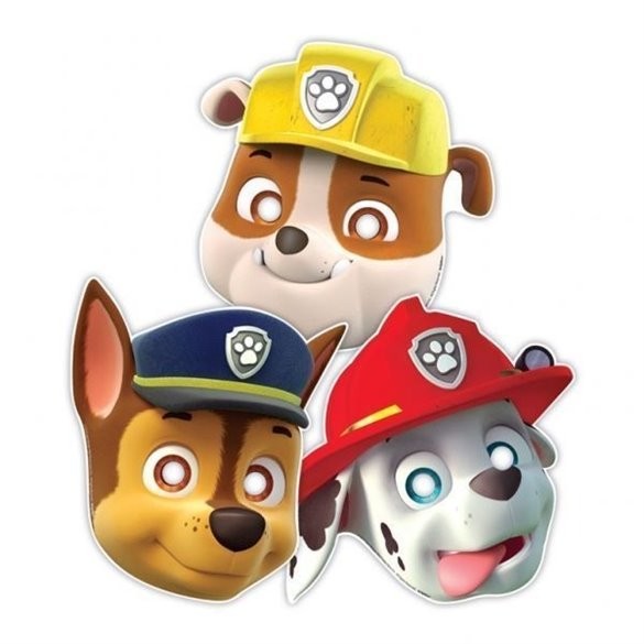 Masks (8) Canine Patrol
