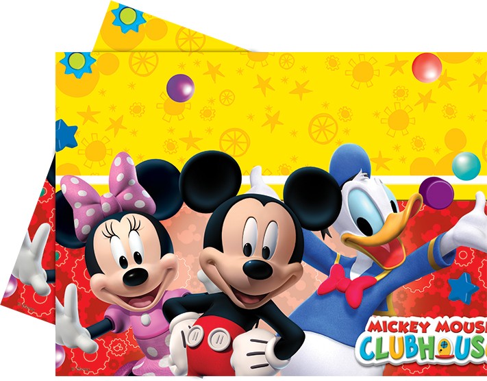 120x180cm Playful Mickey plastic tablecloth